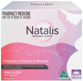 Natalis-Pregnancy-Support-100-Tablets on sale