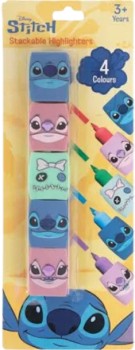 Disney-Stitch-Stockable-Highlighters-4-Pack on sale