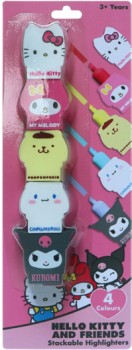Hello+Kitty+%26amp%3B+Friends+Stackable+Highlighters+4+Pack