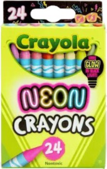 Crayola-Neon-Crayons-24-Pack on sale