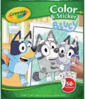 Crayola+Colour+%26amp%3B+Sticker+Book+Bluey