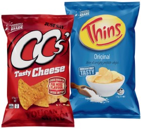 CC%26rsquo%3Bs+Corn+Chips%2C+Thins+or+The+Natural+Chip+Co.+Chips+175g+Selected+Varieties