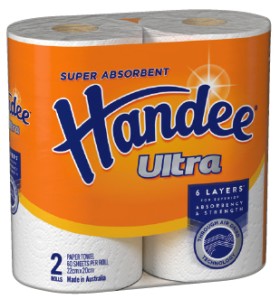 Handee-Ultra-Paper-Towel-2-Pack on sale
