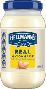 Hellmann%26rsquo%3Bs+Mayonnaise+Jar+320%E2%80%91400g+Selected+Varieties