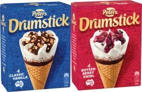 Peters-Drumstick-4-Pack-or-Mini-6-Pack-Selected-Varieties on sale