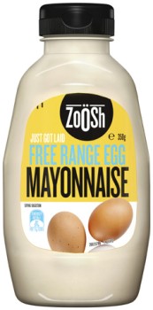 ZoOSh+Free+Range+Egg+Mayonnaise+or+Garlic+Aioli+350g