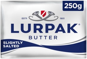 Lurpak-Butter-Block-250g-Selected-Varieties on sale