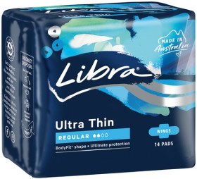 Libra-Pads-614-Pack-or-Liners-50-Pack-Selected-Varieties on sale
