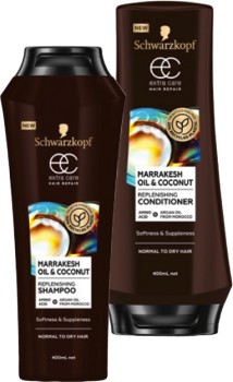 Schwarzkopf+Extra+Care+Shampoo+or+Conditioner+400mL+Selected+Varieties