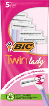 BIC-Twin-Lady-Disposable-Razor-5-Pack on sale