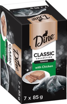 Dine+Wet+Cat+Food+7x85g+Selected+Varieties