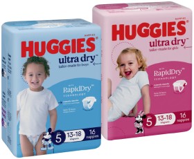 Huggies-Ultra-Dry-Nappies-1422-Pack-Selected-Varieties on sale