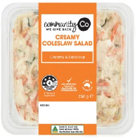 Community-Co-Creamy-Coleslaw-Salad-250g on sale