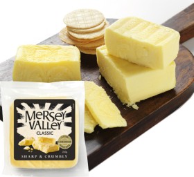Mersey+Valley+Cheddar+Cheese+235g+Selected+Varieties