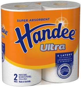 Handee-Ultra-Paper-Towel-2-Pack on sale