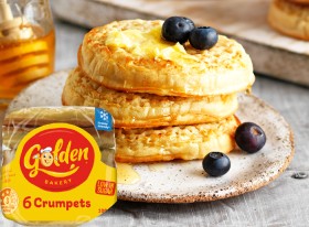 Golden-Crumpet-Rounds-6-Pack-Selected-Varieties on sale