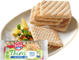 Tip+Top+Sandwich+or+Burger+Thins+204-240g+Selected+Varieties