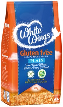 White+Wings+Gluten+Free+Plain+Flour+or+Self+Raising+Flour+500g