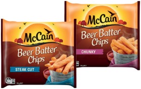 McCain+Beer+Batter+Chips+or+Wedges+750g+Selected+Varieties
