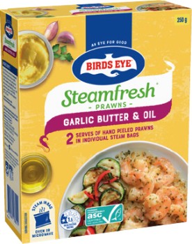 Birds+Eye+SteamFresh+Prawns+250g+Selected+Varieties