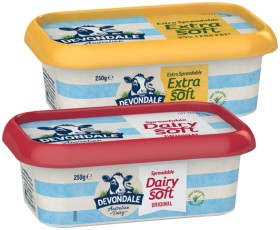 Devondale+Spreadable+Butter+250g+Selected+Varieties