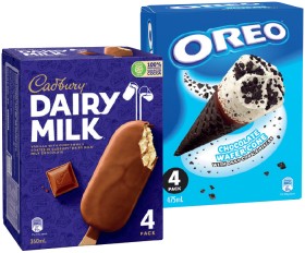 Oreo+Ice+Cream+Cones%2C+Cadbury+or+Nestl%26eacute%3B+Kit+Kat+Ice+Cream+Sticks+4+Pack+Selected+Varieties