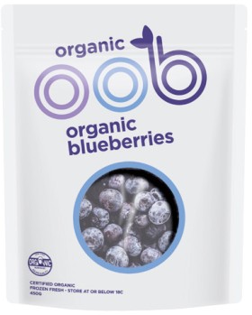Oob+Organic+Frozen+Fruit+450-500g+Selected+Varieties