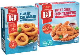 I%26amp%3BJ+Fish+Tenders+320g%2C+Calamari+or+Squid+360g+Selected+Varieties