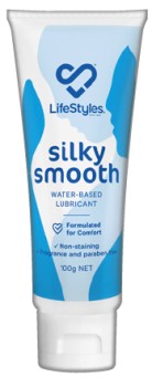 LifeStyles+Silky+Smooth+Water%E2%80%91Based+Lubricant+100g%2A%2A%2A