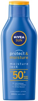 Nivea+Sun+Protect+%26amp%3B+Moisture+SPF50%2B+Sunscreen+Lotion+400mL%2A