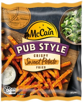 McCain+Pub+Style+Crispy+Sweet+Potato+Fries+750g