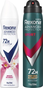 Rexona+Advanced+72hr+Aerosol+Deodorant+220mL