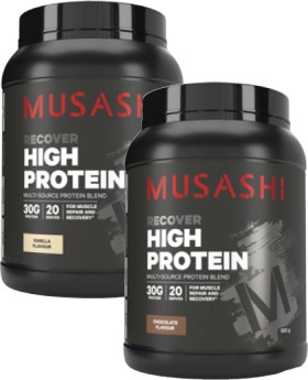 Musashi-P30-High-Protein-Powder-900g on sale
