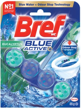Bref+Blue+Active+In+The+Bowl+Toilet+Cleaner+50g