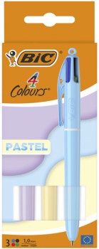 Bic-4-Colour-Pastel-Pens-3-Pack on sale