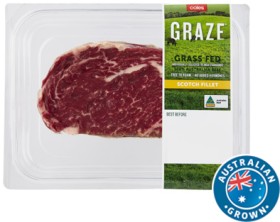 Coles+Australian+No+Added+Hormones+Beef+GRAZE+Grass+Fed+Scotch+Fillet+Steak+250g