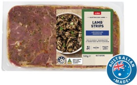 Coles-Australian-Lamb-Strips-with-Souvlaki-Seasoning-500g on sale