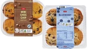 Coles+Muffins+4+Pack+420g+or+9+Pack+315g