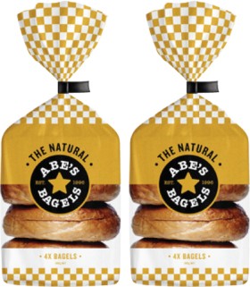 Abe%26%23039%3Bs+Bagels+4+Pack+360g