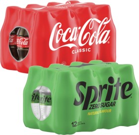 Coca-Cola%2C+Fanta+or+Sprite+Soft+Drink+12x300mL
