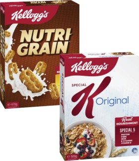 Kelloggs-Nutri-Grain-470g-or-Special-K-500g on sale