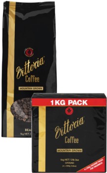 Vittoria-Mountain-Grown-Coffee-Beans-or-Ground-1kg on sale
