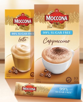 Moccona-99-Sugar-Free-Coffee-Sachets-10-Pack on sale