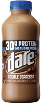 Dare-Protein-Double-Espresso-Iced-Coffee-500mL on sale