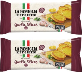 La-Famiglia-Garlic-Bread-Slices-270g on sale