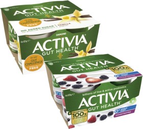 Danone+Activia+No+Added+Sugar+Probiotic+Yoghurt+4x125g