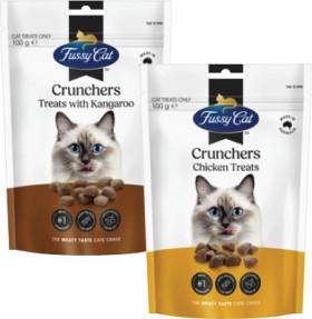 Fussy+Cat+Crunchers+Cat+Treats+100g