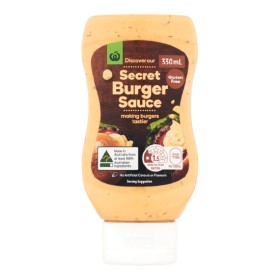 Woolworths+Secret+Burger+Sauce+330ml