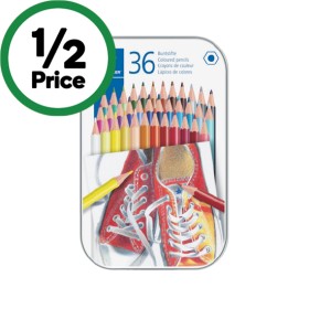 Staedtler-Coloured-Pencils-Tin-Pk-36 on sale