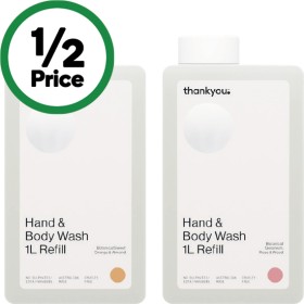 Thankyou+Hand+%26amp%3B+Body+Wash+Refill+1+Litre